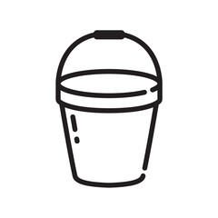 bucket icon design vector template