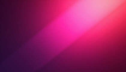Abstract glowing neon pink gradient noisy grain background texture