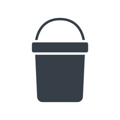 bucket icon design vector template