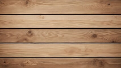 Fototapeta premium Abstract wooden background texture of light brown wood planks, A close up of a blank wooden picture 
