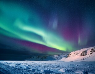 Fototapeta premium sunrise over the mountains