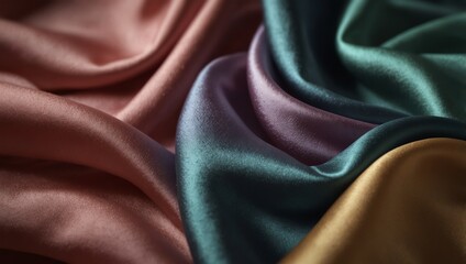 Fototapeta premium silk fabric background
