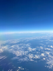 View from the plane. 