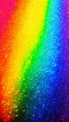 Rainbow vibrant abstract waves create a textured background