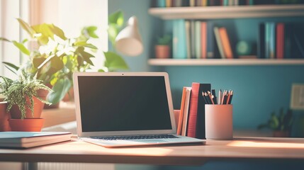 National Online Learning Day Background Concept 