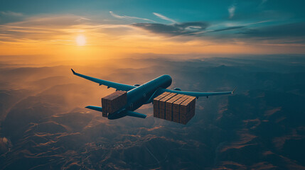 Airfreight delivery to remote areas through aerial logistics, highlighting the challenges and solutions for transporting freight to isolated locations