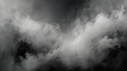 Fototapeta premium Abstract monochromatic digital artwork featuring a gradient of black, white, and various shades of gray.