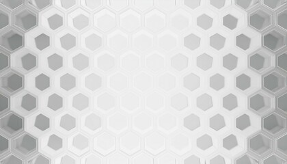 Modern abstract background featuring a seamless white hexagonal geometric pattern. Ideal for technology, digital design, or minimalist themes. Perfect for website backgrounds