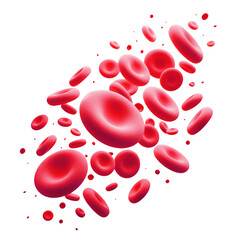 Red blood cells cutout png clip art