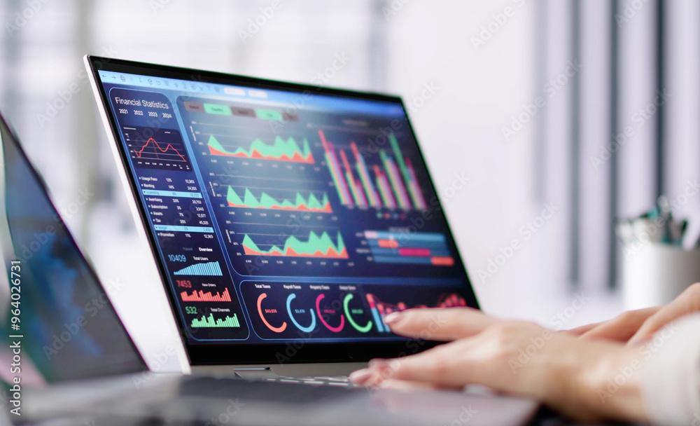 Aufkleber Data Analyst Using Data Analytics KPI