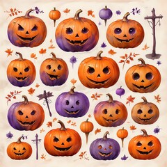 Ai set di zucche per Halloween 03