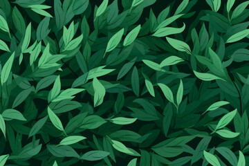 Lush green foliage background