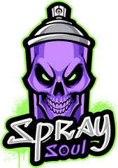 Spray soul mascot
