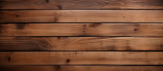 Naklejka premium Warm Brown Wooden Plank Texture Background