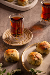 Cup Of Tea with Homemade Zaatar Thyme Buns 