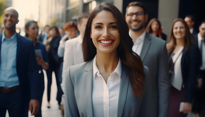 Fototapeta premium New member of the job team