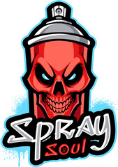 Spray soul mascot