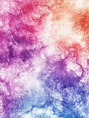 Fototapeta premium Retro Tie Dye Watercolor Texture Vintage Tie Dye Design Soft Smoky Haze Shibori Technique Lively Fashion Aesthetic Gorgeous Handcrafted Artistic Impression Enchanting Fantasy Style