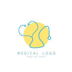 Stetoschop logo design