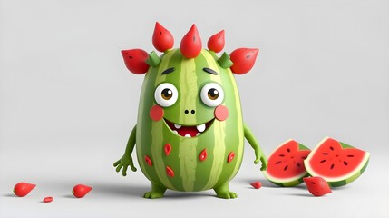 Watermelon Delight: The Refreshing Monster