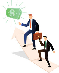 A career growth and increased income