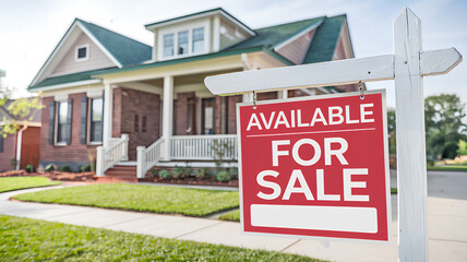 Fototapeta premium A residential property is available for sale
