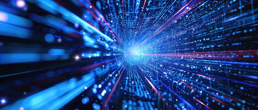 High-Speed Data Transfer in Digital Cyberspace