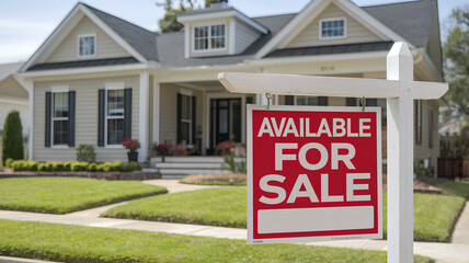 Fototapeta premium A residential property is available for sale