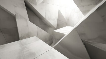 Obraz premium Modern Abstract Concrete Architecture Background