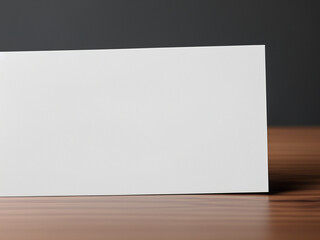 White Nameplate MOCKUP image