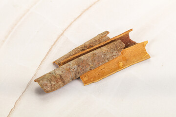 Natural wild organic cinnamon aroma
