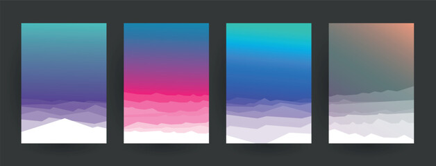 Abstract background cover design. Vector pattern