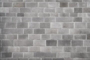 Fototapeta premium Processed collage of grey concrete brock wall surface texture. Background for banner, backdrop