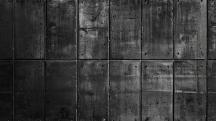 Dark wide concrete wall texture background