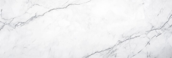 Obraz premium Smooth and shiny white marble stone texture with gray veins, top view. Natural rock surface in gray color, ideal for product presentation or wall banner design.
