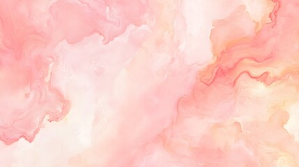 Fototapeta premium Abstract Pink and Yellow Watercolor Background