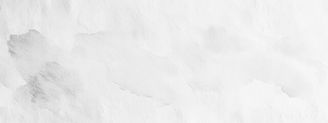 Obraz premium Seamless white watercolor paper texture background with a soft, grainy surface, viewed from the top, ideal for design and text with ample copy space. Flat lay of a clean, versatile backdrop.