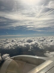 view from the plane