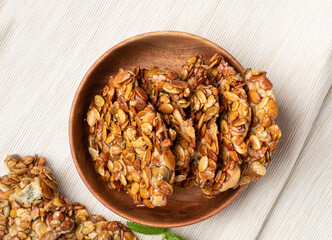 Pumpkin Seeds Cookies, Pepita Grains Biscuit, Healthy Cereal Crackers, Homemade Pumpkin Seed Cookie