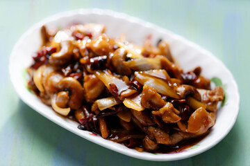 traditional chinese cuisine kung pao chicken