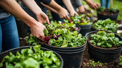 Community Gardening: Nurturing Urban Edibles