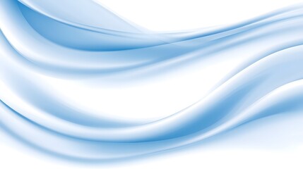 Abstract Blue Wave Background Design