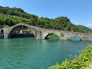 Fototapeta premium ponte del diavolo (Toscana)