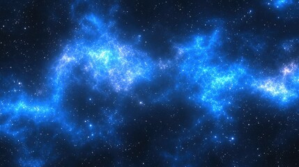 Fototapeta premium Cosmic waves undulating through interstellar space nebula fantasy galaxy astronomy cosmos dark sience supernova infinity