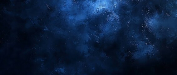 Mysterious Blue Abstraction: A Deep Dive into Color and Texture