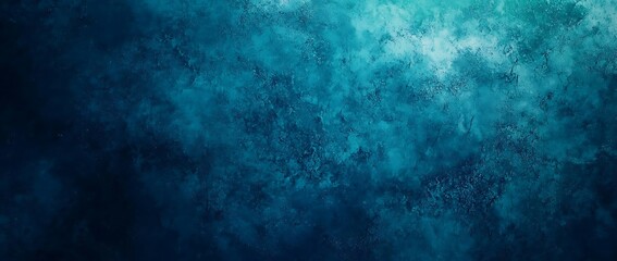 Abstract Ocean Waves: A Deep Blue Artistic Background