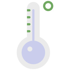 thermometer flat icon