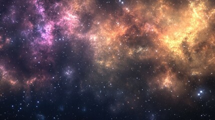 Fototapeta premium Cosmic waves undulating through interstellar space nebula fantasy galaxy astronomy cosmos dark sience supernova infinity