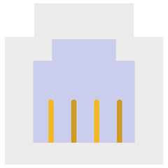 lan flat icon