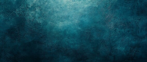 Fototapeta premium Abstract Textured Background in Shades of Deep Blue and Turquoise